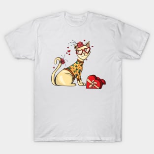 Zodiac Cat Series- Libra T-Shirt